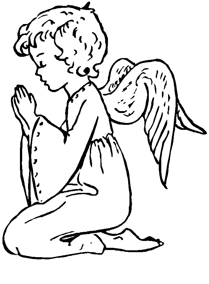 Best ideas about Catholic Christmas Coloring Pages For Kids
. Save or Pin guardian angel coloring page catholic Now.