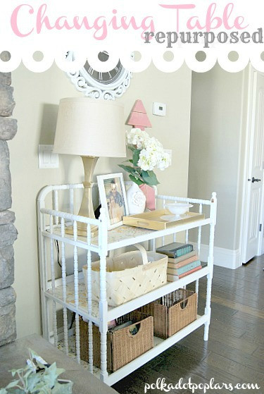 Best ideas about Change Table Ideas
. Save or Pin 15 Genius Ways to Repurpose Changing Tables Now.