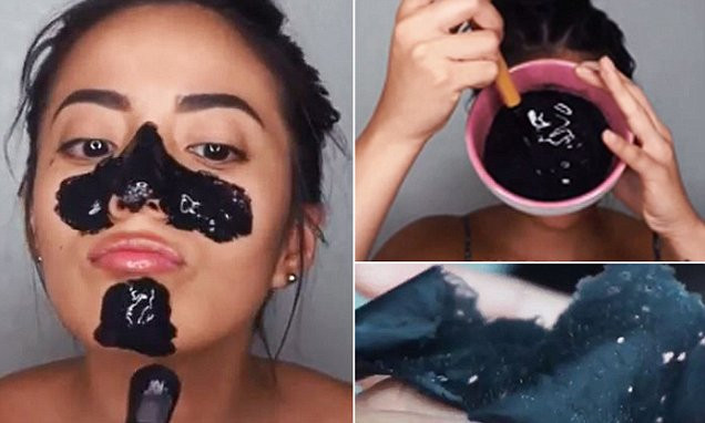 Best ideas about Charcoal And Glue Mask DIY
. Save or Pin Beauty blogger creates DIY face mask out of charcoal and Now.
