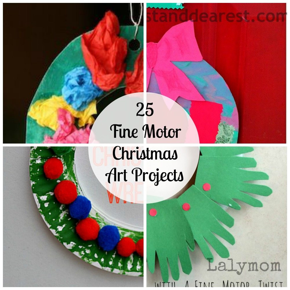 Best ideas about Christmas Artwork For Toddlers
. Save or Pin Fine Motor Christmas Art Projects [Fine Motor Fridays Now.