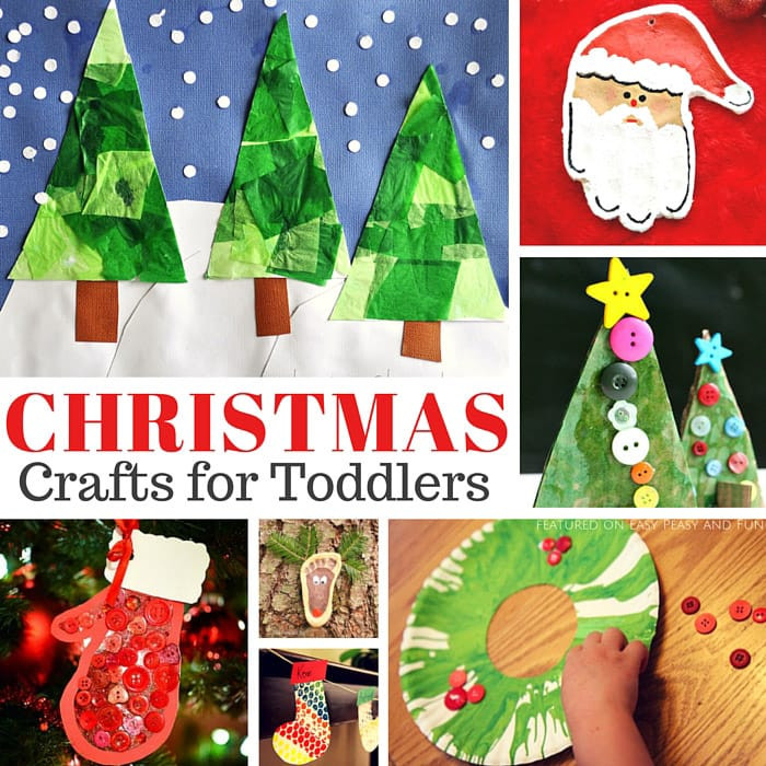 Best ideas about Christmas Projects For Preschoolers
. Save or Pin Simple Christmas Crafts for Toddlers Easy Peasy and Fun Now.