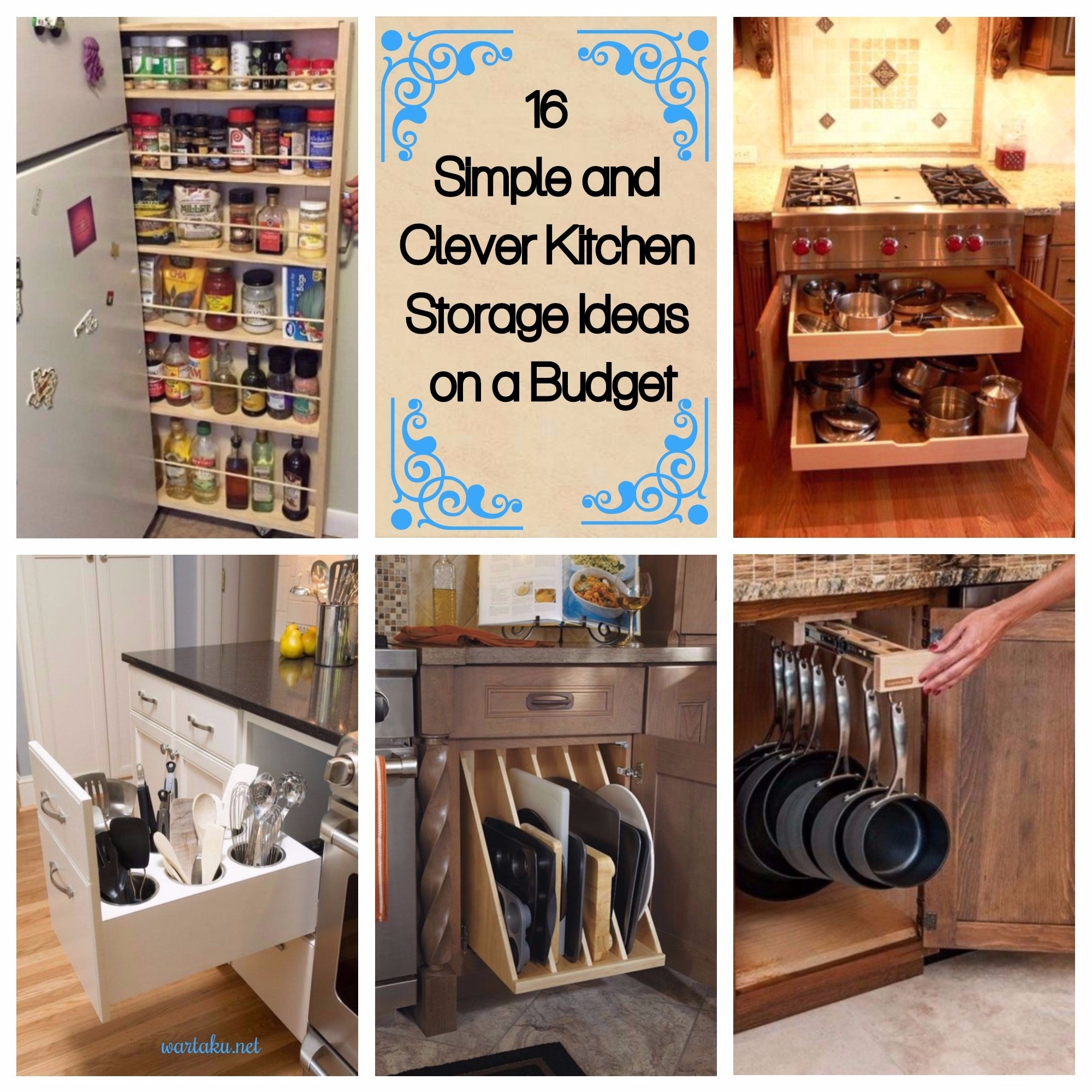 Best ideas about Clever Kitchen Ideas
. Save or Pin 16 Simple and Clever Kitchen Storage Ideas on a Bud Now.