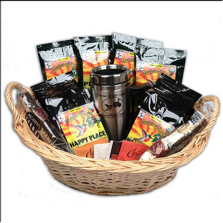 Best ideas about Coffee Mug Gift Basket Ideas
. Save or Pin Hand Crafted Tea and Coffee Gift Basket with Gourmet Now.