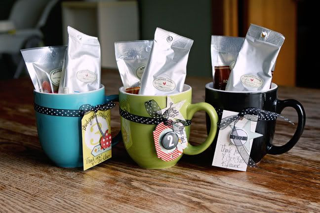 Best ideas about Coffee Mug Gift Basket Ideas
. Save or Pin Coffee Mug Coffee t ideas Love her t tags Now.