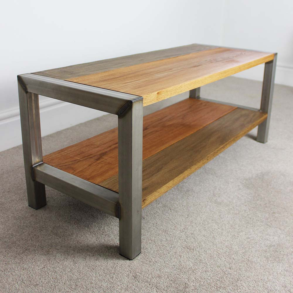 Best ideas about Coffee Table Desk
. Save or Pin Jasveer Industrial Coffee Table Russell Oak and Steel Ltd Now.