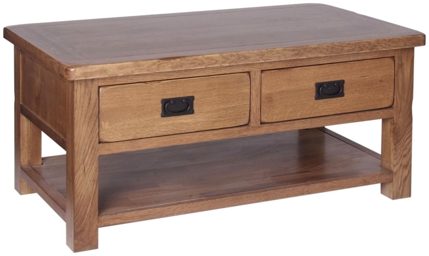 Best ideas about Coffee Table With Drawers
. Save or Pin Ridgeway Oak Coffee Table with Drawers Now.