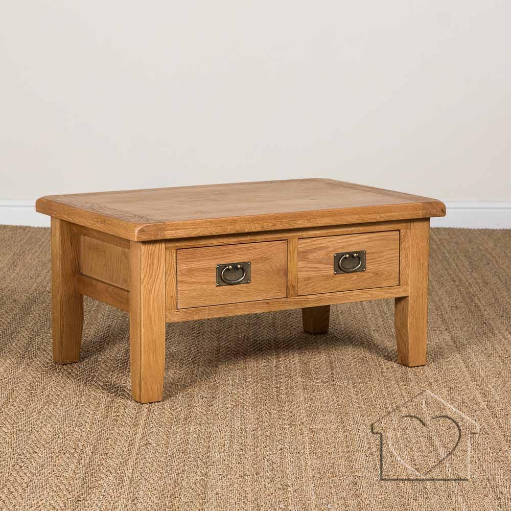 Best ideas about Coffee Table With Drawers
. Save or Pin Evesham Oak 2 Drawer Coffee Table Without Shelf £219 00 Now.