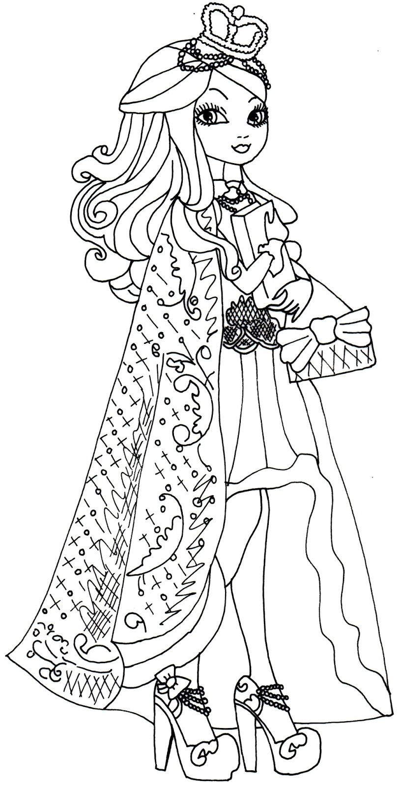 Best ideas about Colorama Free Printable Coloring Sheets
. Save or Pin Ever after High Apple White Coloring Pages Printable Now.