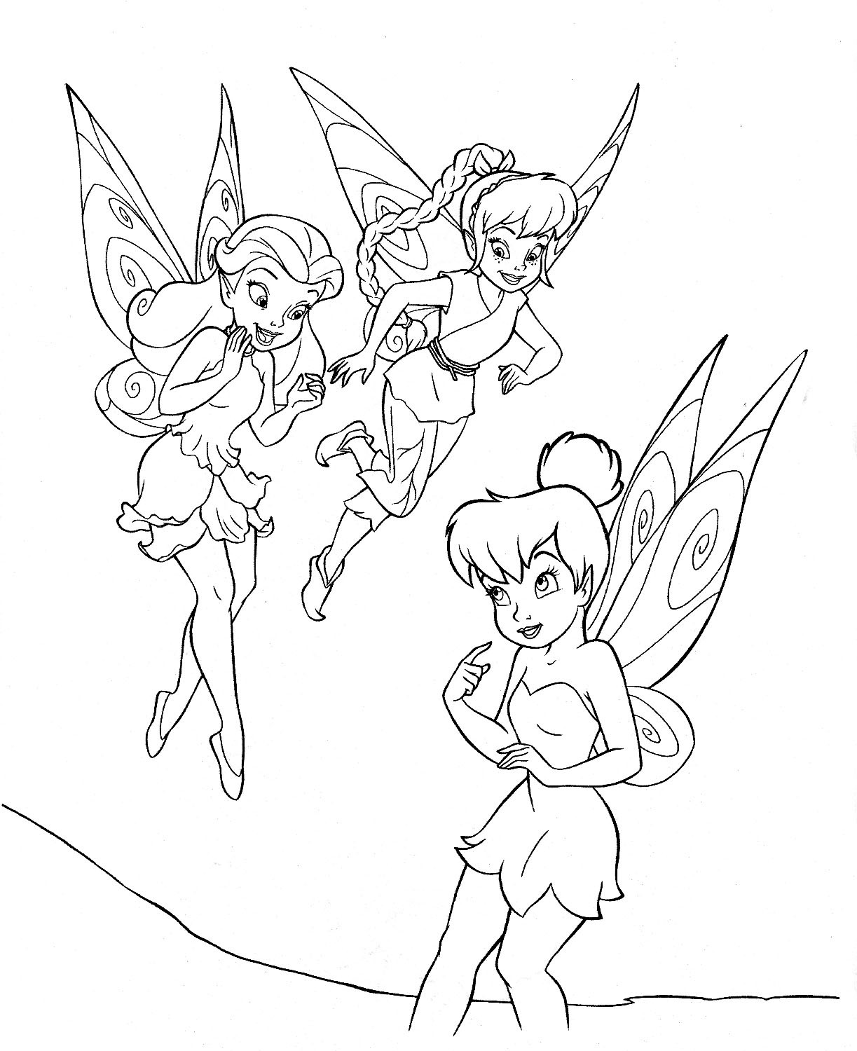 Best ideas about Coloring Book Pages Of Tinkerbell
. Save or Pin Free Printable Tinkerbell Coloring Pages For Kids Now.