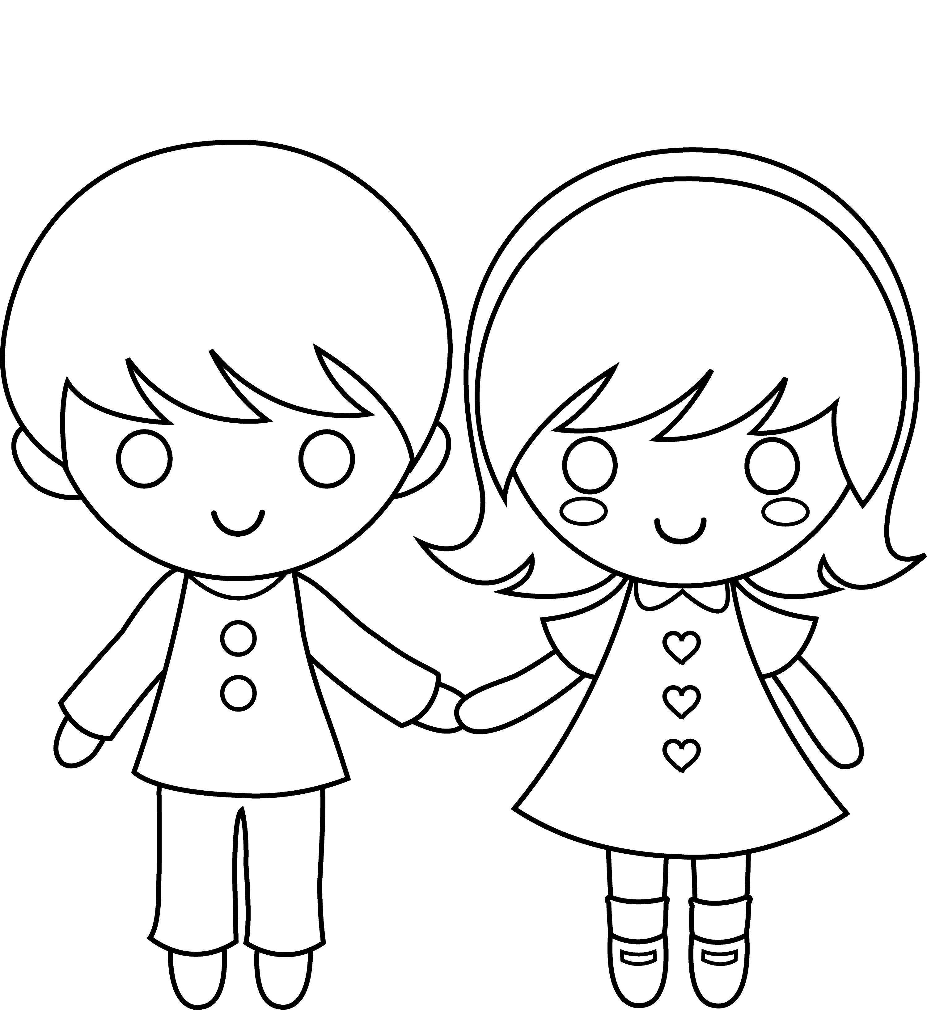 Best ideas about Coloring Pages For Boys And Girl
. Save or Pin Boy and Girl templates Printable Now.