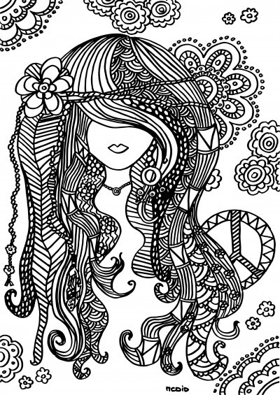 Best ideas about Coloring Pages For Girls 12 And Up Abstract
. Save or Pin Kleurplaten voor volwassenen en kinderen CreaChick Now.