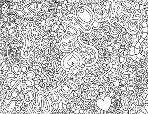 Best ideas about Coloring Pages For Girls Detailed
. Save or Pin Desenhos Abstratos e Geométricos para Colorir Fácil Now.