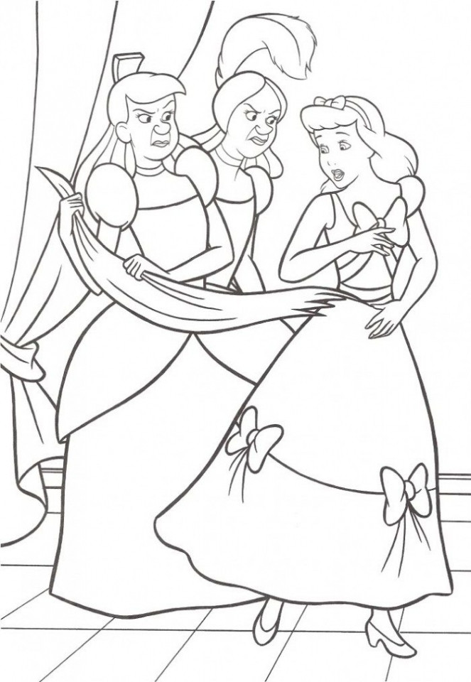 Best ideas about Coloring Pages For Girls Disney Princess
. Save or Pin Get This Printable Cinderella Disney Princess Coloring Now.