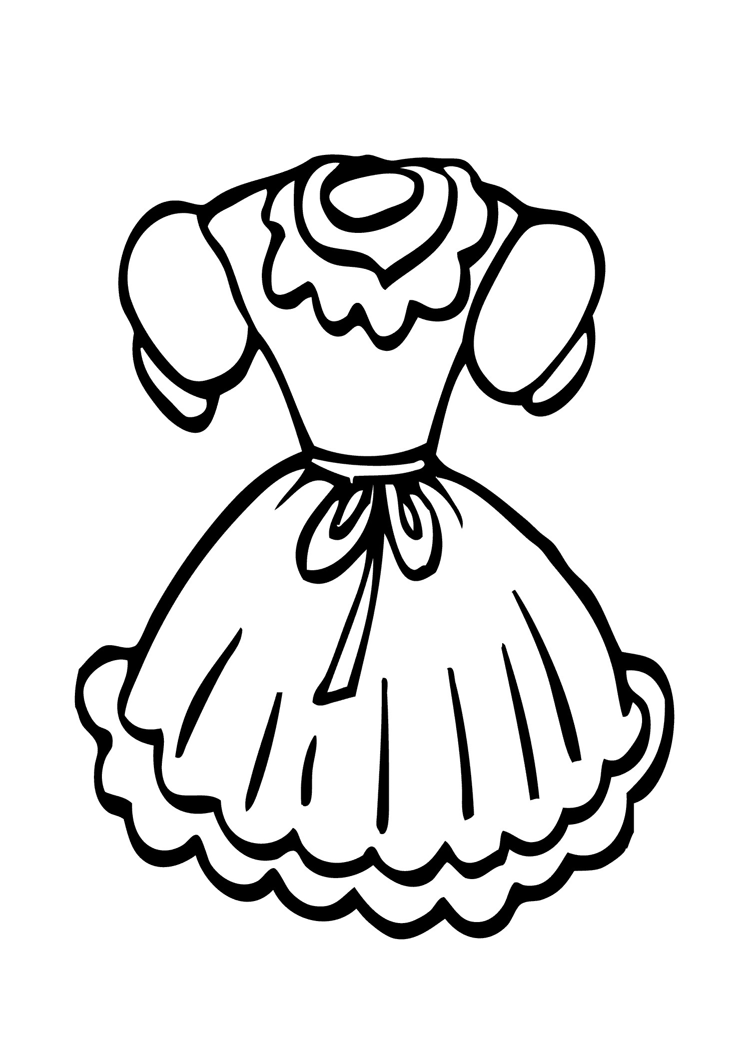 Best ideas about Coloring Pages For Girls Dresses
. Save or Pin Dress Coloring Pages For Girls – Color Bros Now.