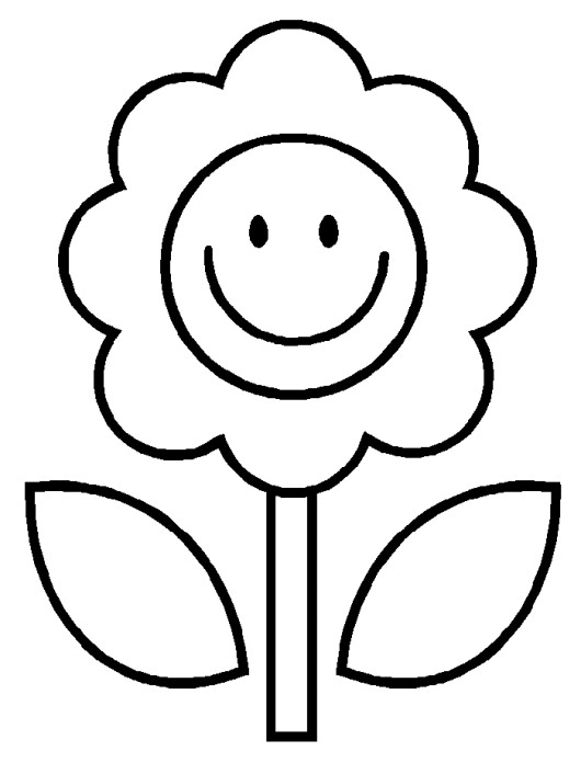 Best ideas about Coloring Pages For Girls Easy
. Save or Pin Simple Flower Coloring Pages Kids Flower Coloring Pages Now.