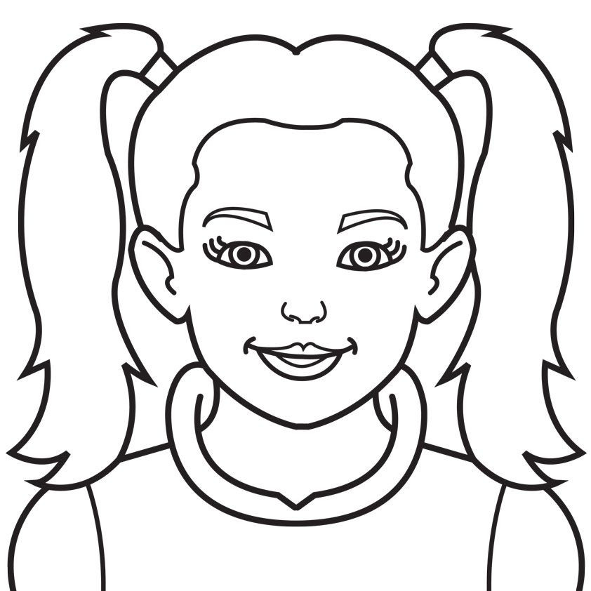 Best ideas about Coloring Pages For Girls Easy
. Save or Pin Girls Coloring Pages Easy Coloring Home Now.