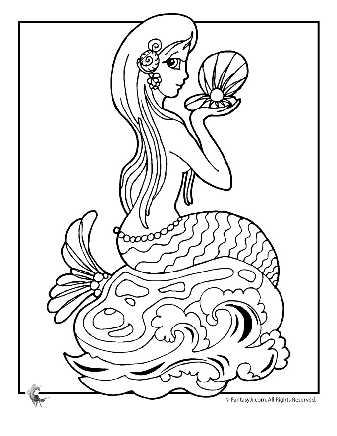 Best ideas about Coloring Pages For Girls Mermaids
. Save or Pin Mermaid Coloring Pages For Girls Coloring Home Now.