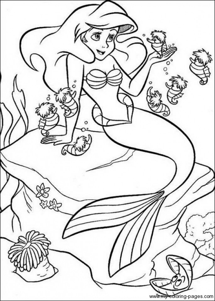 Best ideas about Coloring Pages For Girls Mermaids
. Save or Pin Get This Little Mermaid Coloring Pages for Girls Now.