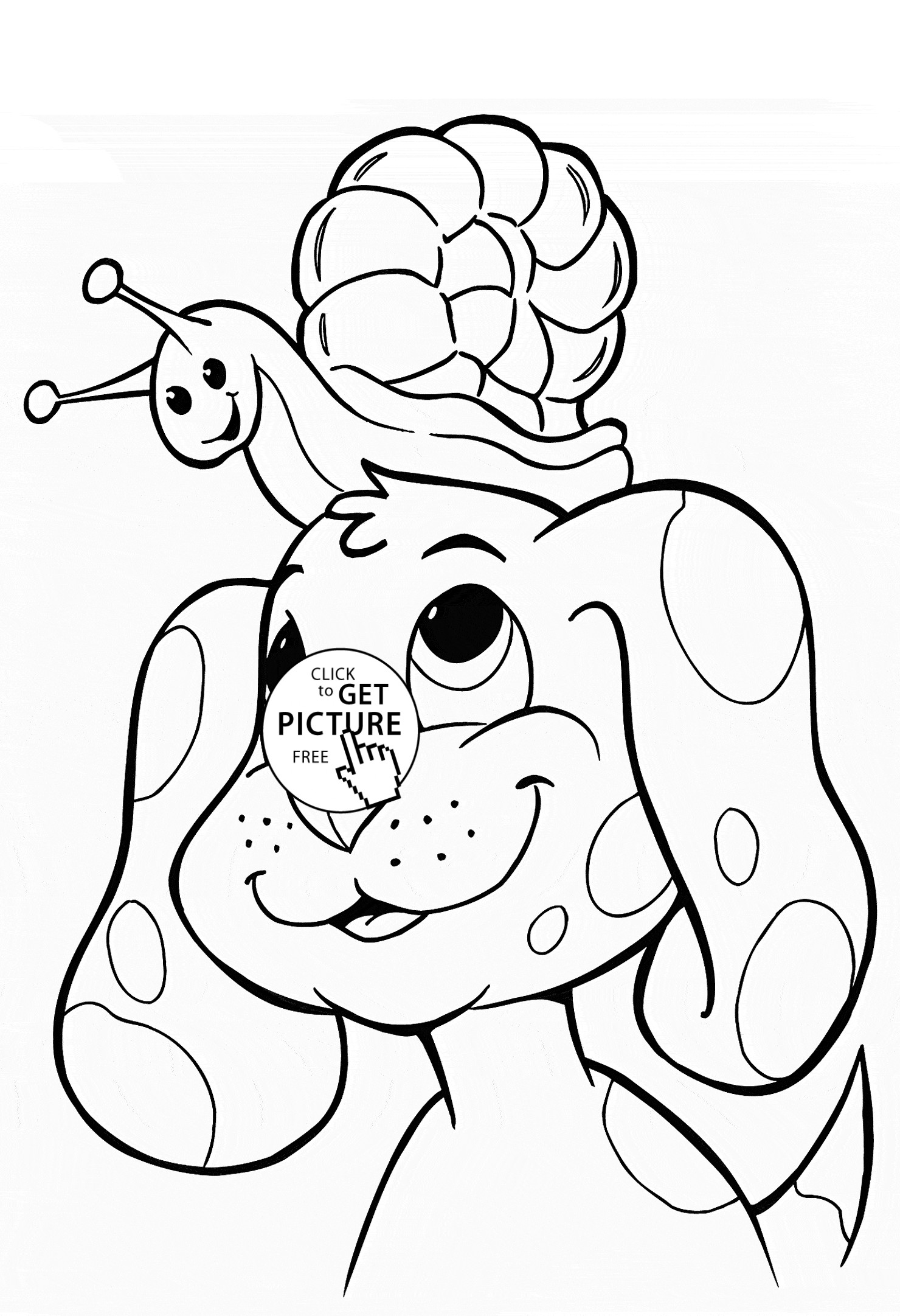 Best ideas about Coloring Pages For Girls Snails
. Save or Pin Puppy and Snail coloring page for kids animal coloring Now.