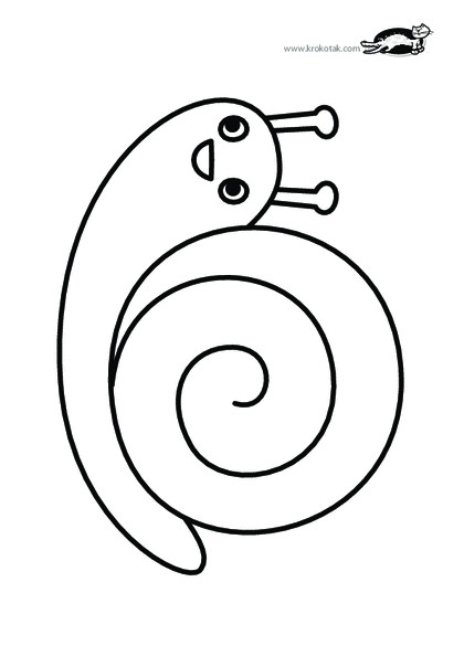 Best ideas about Coloring Pages For Girls Snails
. Save or Pin KROKOTAK PRINT Now.