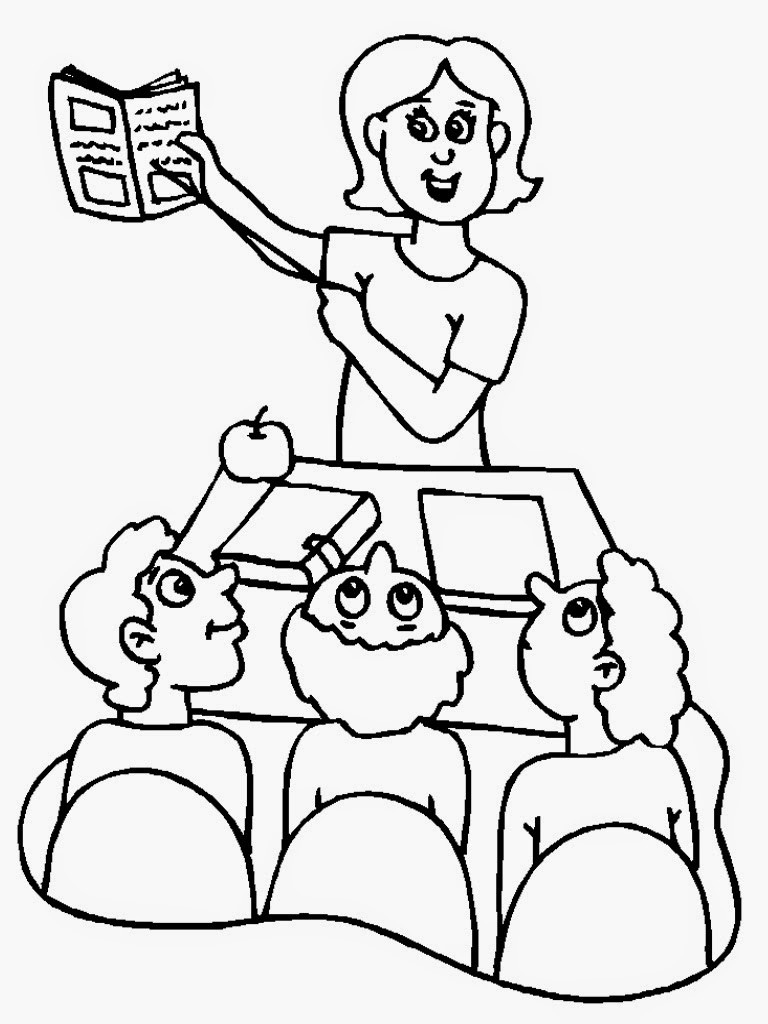 Best ideas about Coloring Pages For Girls Teacher
. Save or Pin Teacher Coloring Pages Now.