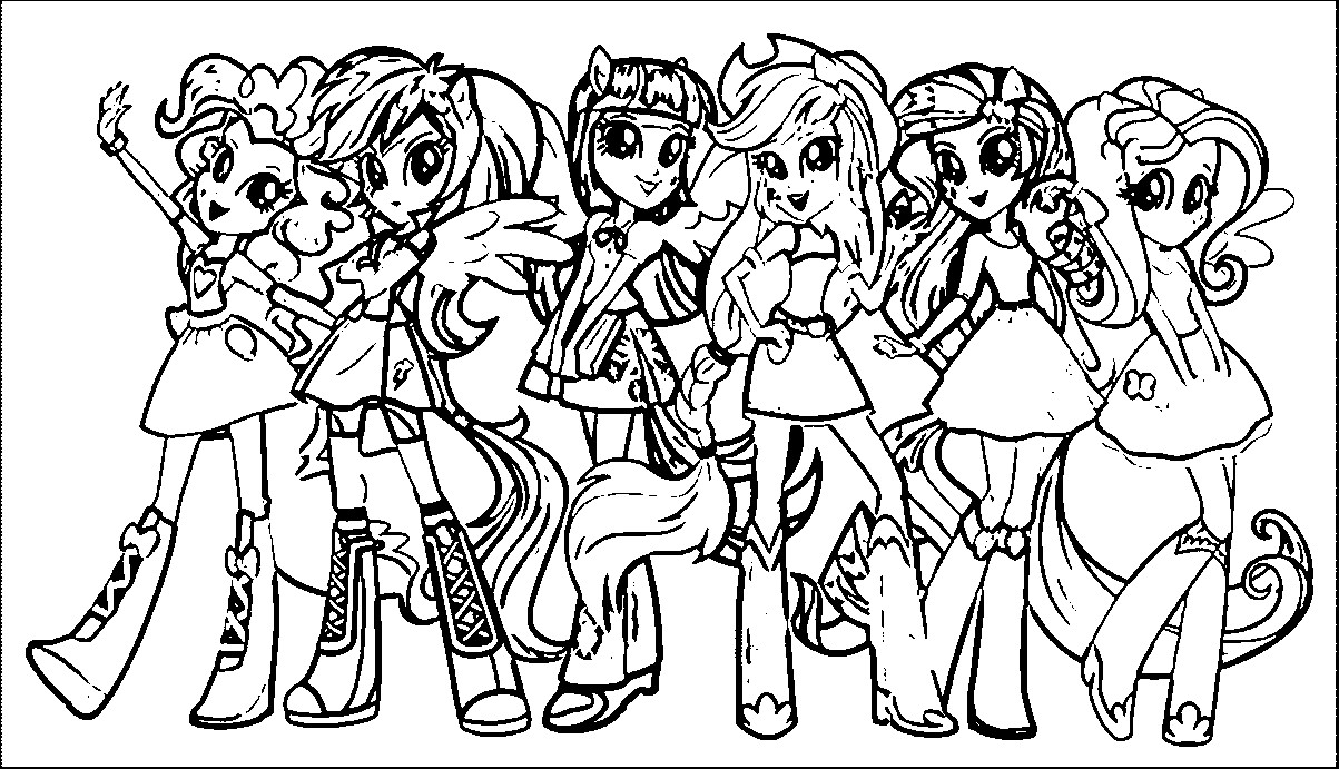 Best ideas about Coloring Pages For Teens Of The Different Meaning Of Colors
. Save or Pin My Little Pony Coloring Pages Friendship Is Magic Group Now.