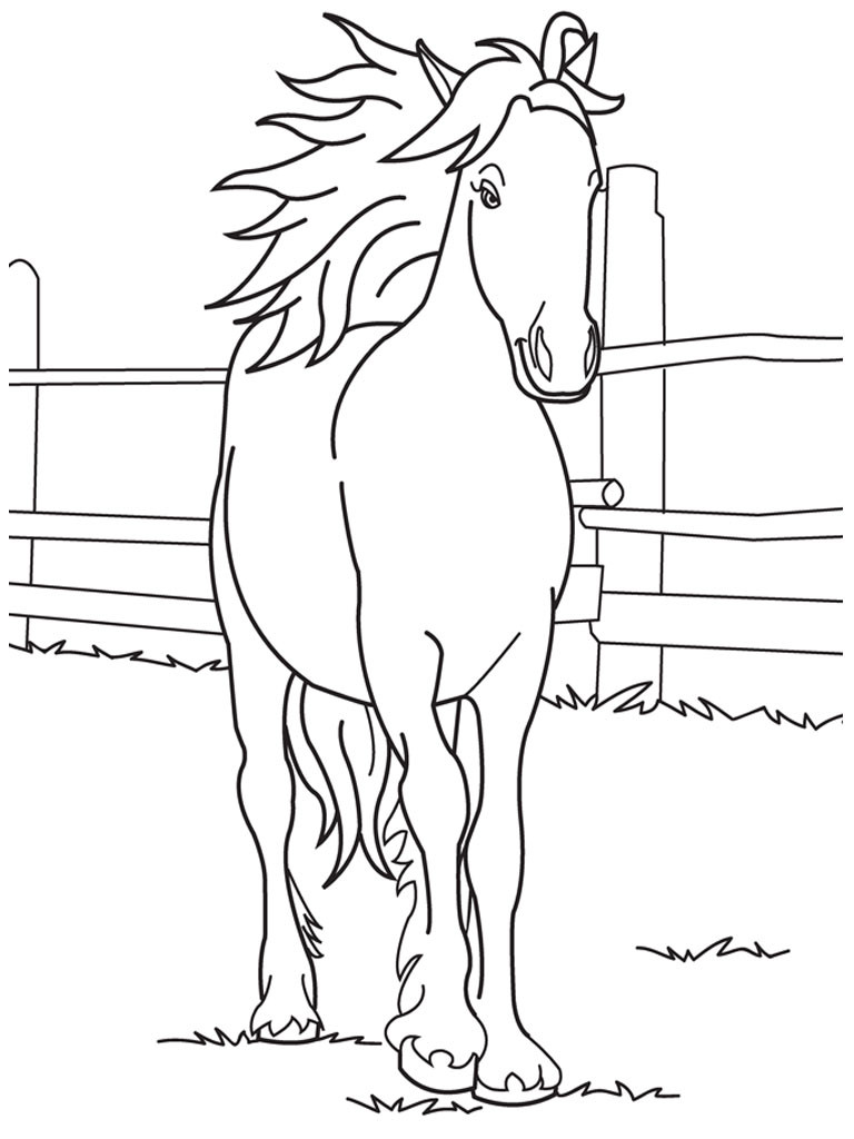 Best ideas about Coloring Sheets For Girls Horses
. Save or Pin Free Printable Horse Coloring Pages For Kids Now.