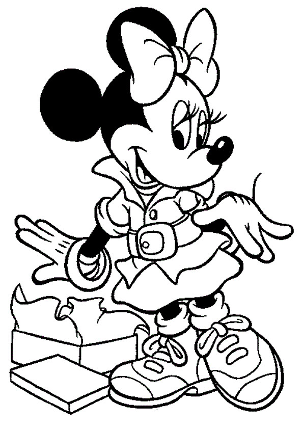 Best ideas about Coloring Sheets For Girls Minne
. Save or Pin Free Printable Minnie Mouse Coloring Pages For Kids Now.