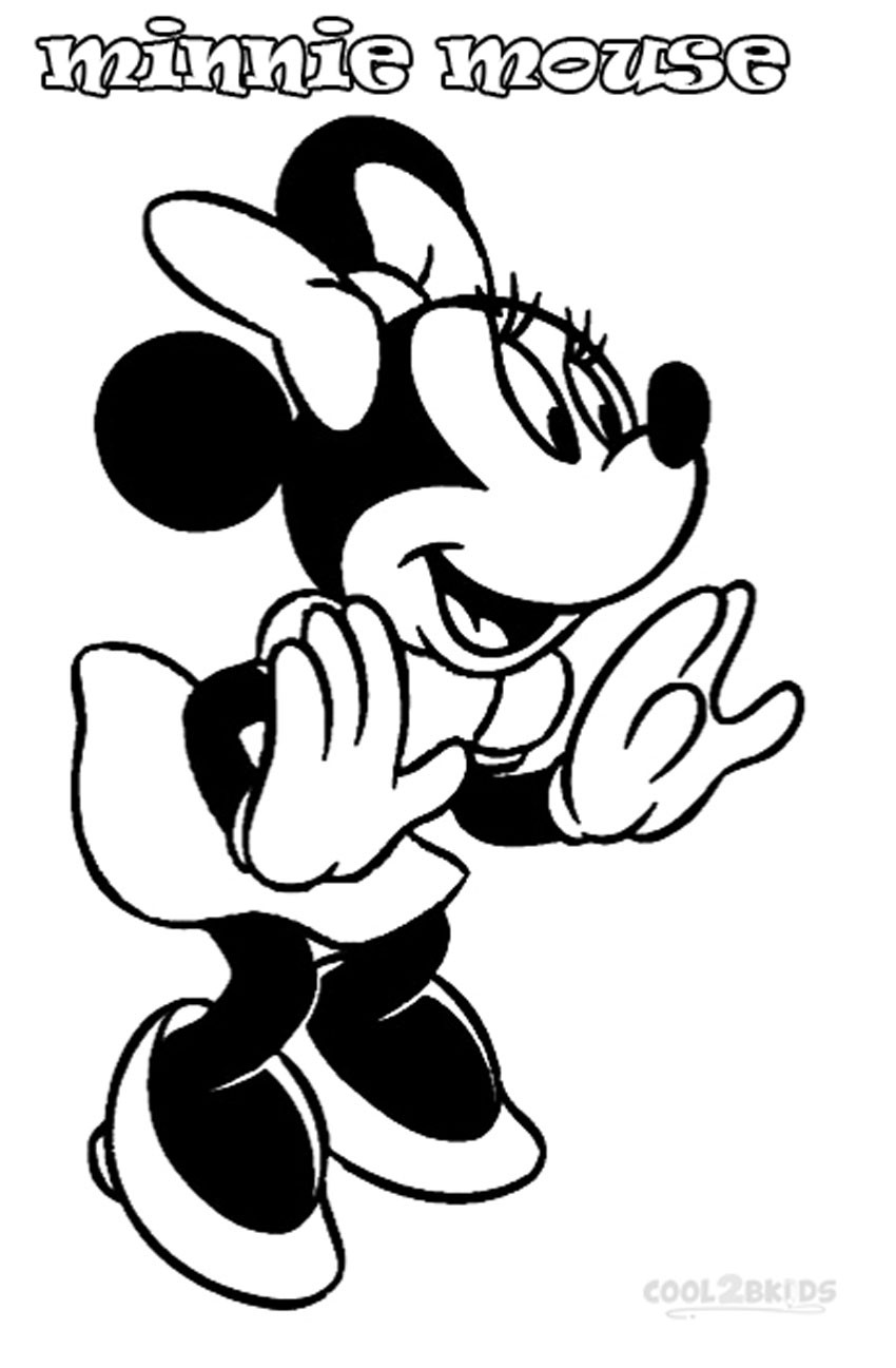 Best ideas about Coloring Sheets For Girls Minne
. Save or Pin Baby Minnie Mouse Coloring Pages Now.