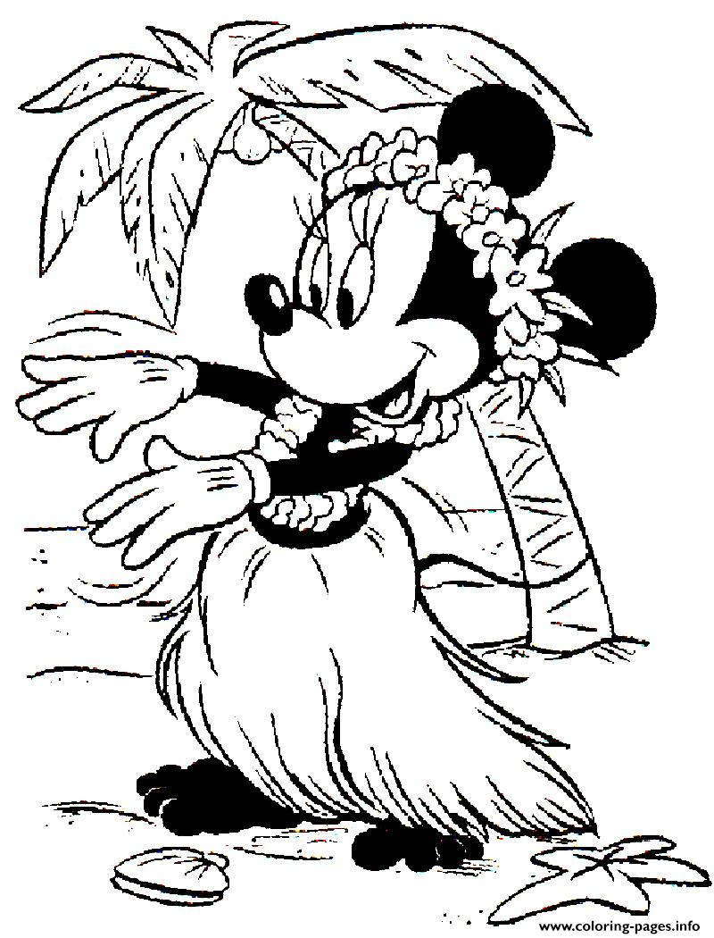 Best ideas about Coloring Sheets For Girls Minne
. Save or Pin Minnie As Hula Girl Disney 19c7 Coloring Pages Printable Now.