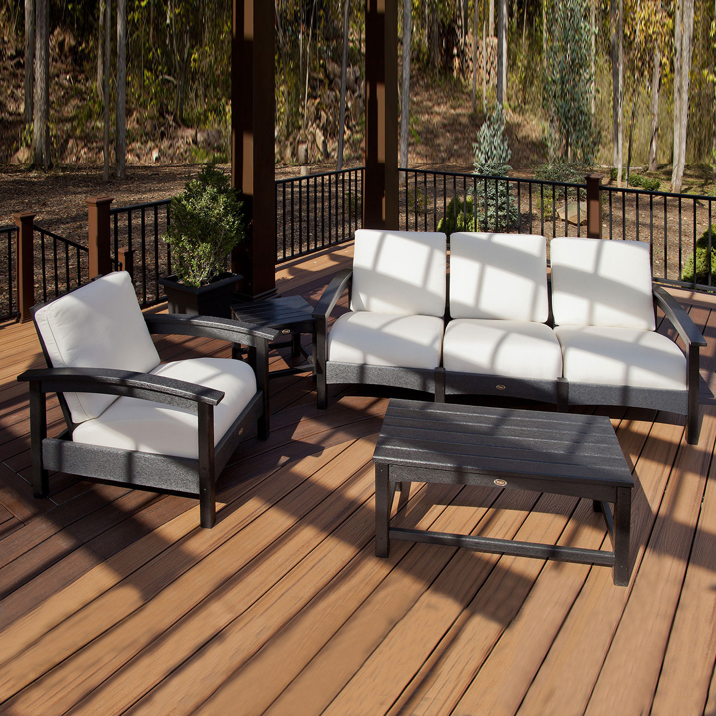 Best ideas about Composite Patio Furniture
. Save or Pin Trex Outdoor Furniture Rockport Outdoor 3 Piece Club Now.