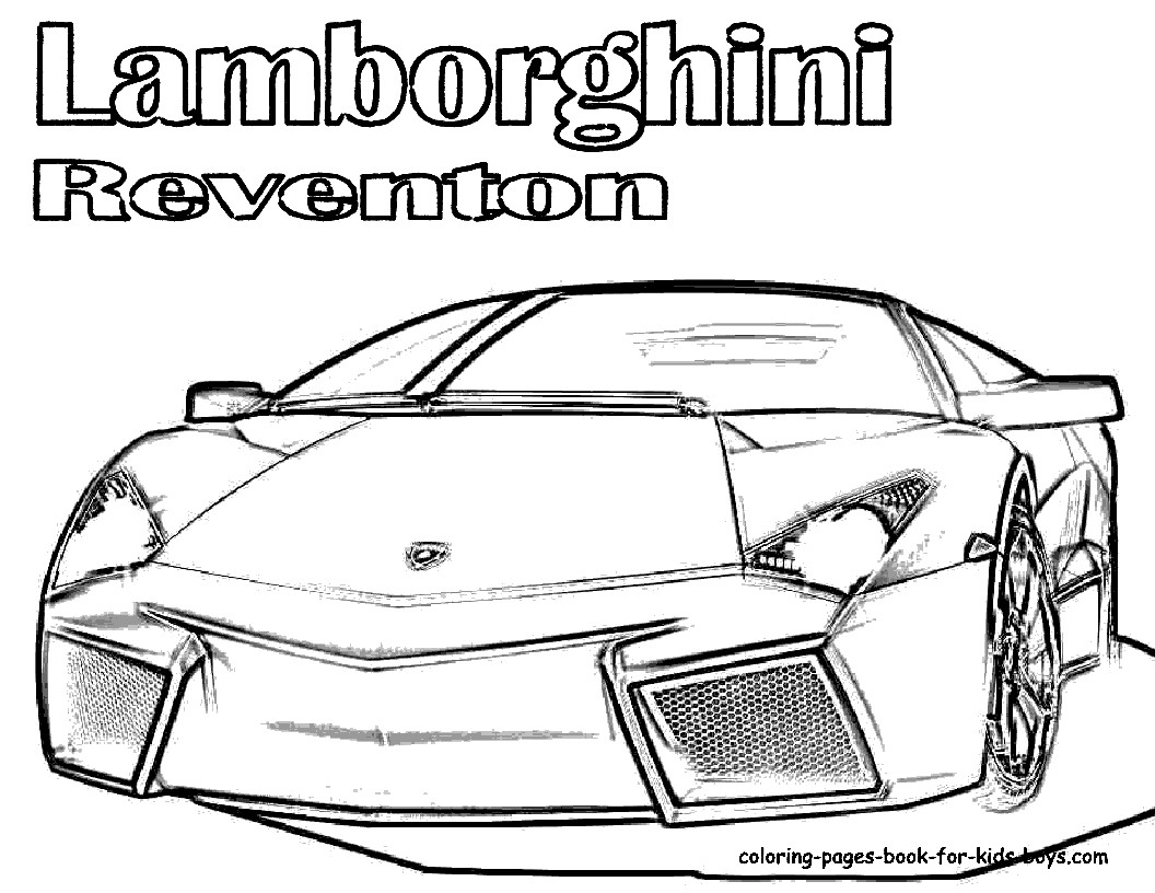 Best ideas about Cool Coloring Sheets For Boys
. Save or Pin Lamborghini Reventon Cool Coloring Pages Now.