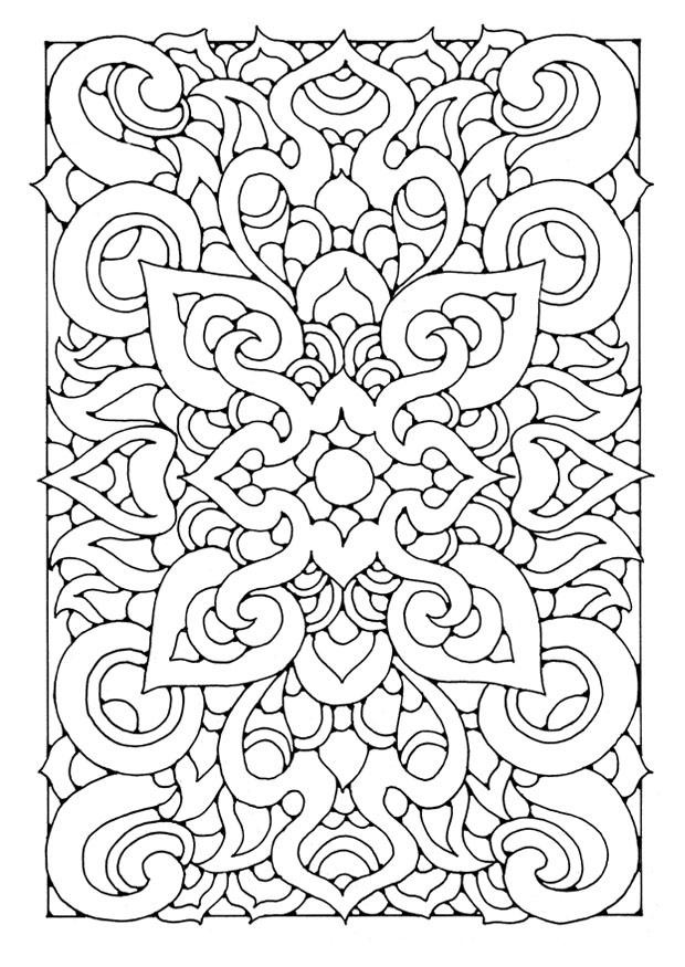 Best ideas about Cool Detailed Coloring Pages For Boys 11
. Save or Pin Bilde å fargelegge mandala6a bil Now.