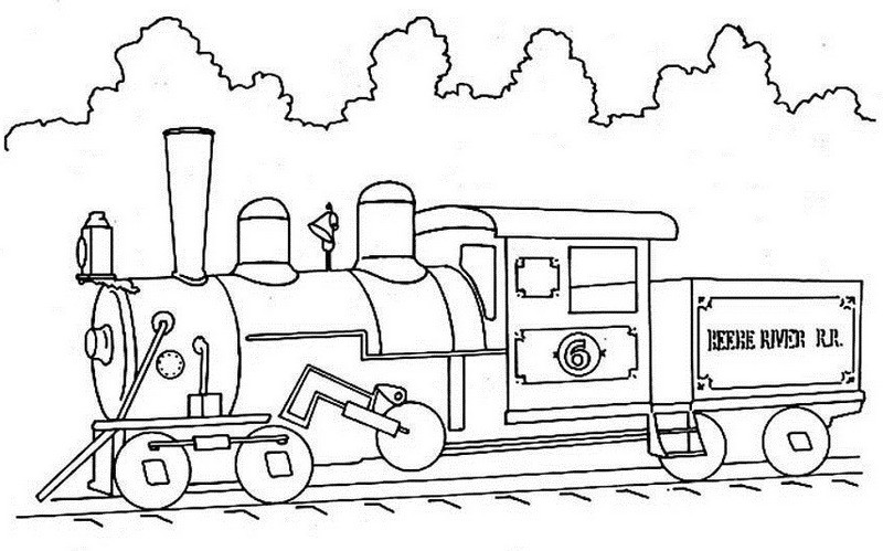 Best ideas about Cool Detailed Coloring Pages For Boys 11
. Save or Pin high detailed steam train coloring page Now.