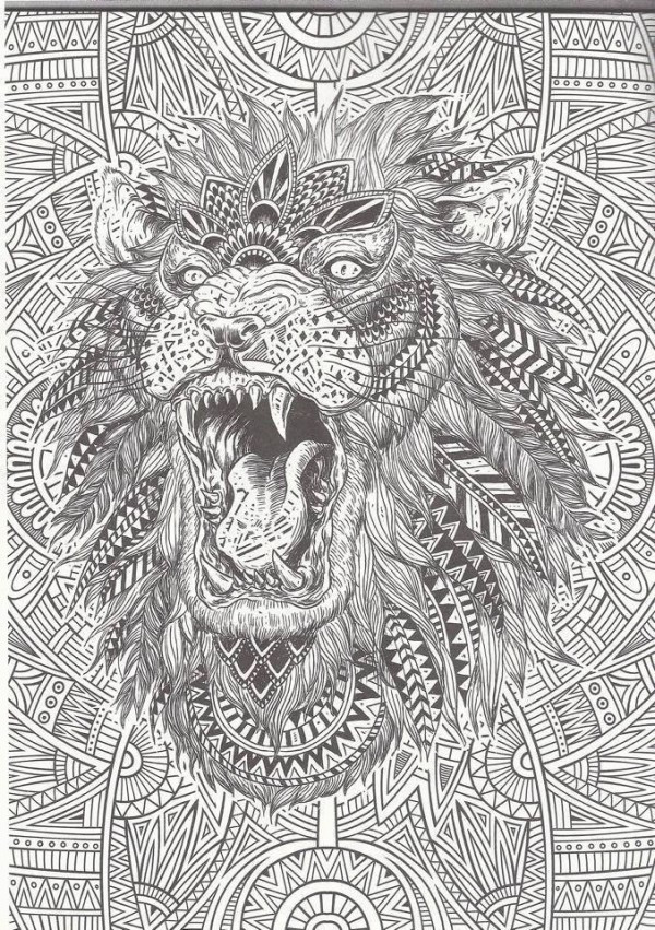 Best ideas about Cool Detailed Coloring Pages For Boys 11
. Save or Pin 60 Mandalas de Animales para Colorear Zentangles Now.