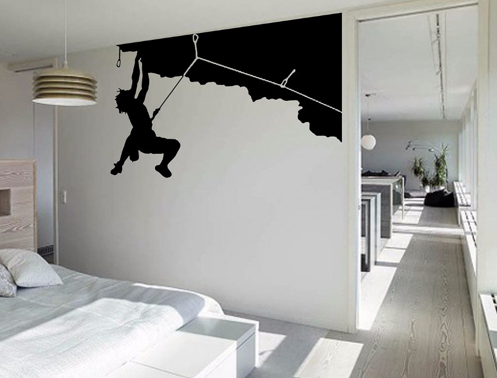 Best ideas about Cool Wall Art
. Save or Pin Rock Climbing Sport Cool Creative Silhouette WALL ART Now.