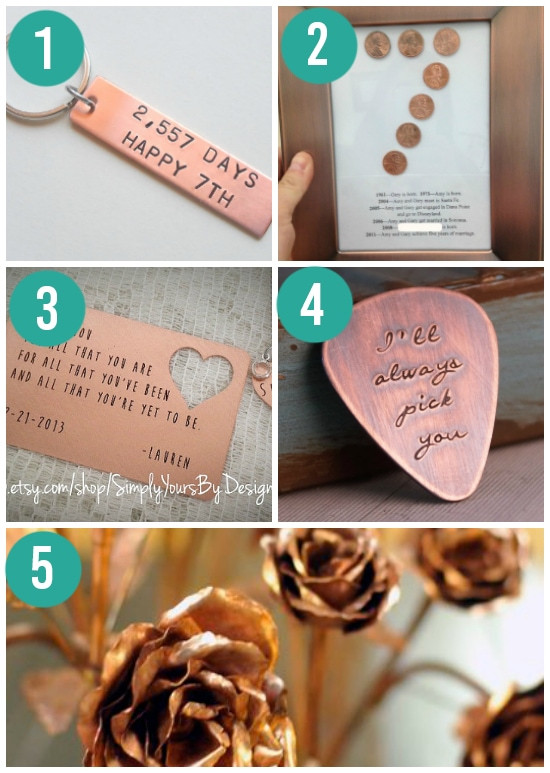 Best ideas about Copper Anniversary Gift Ideas
. Save or Pin Anniversary Gifts By Year for Spouses From The Dating Divas Now.