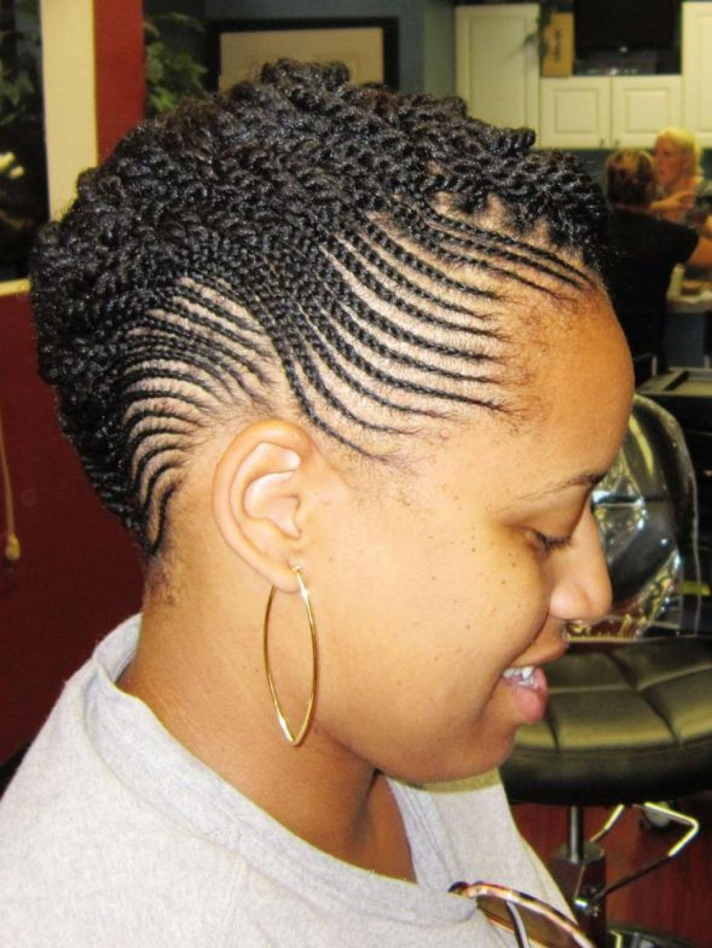 Best ideas about Cornrow Hairstyles For Natural Hair
. Save or Pin Cornrow Hairstyles for Short Natural Hair Now.