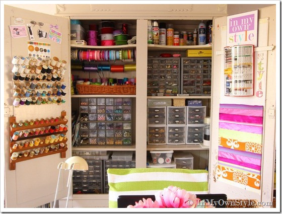 Best ideas about Craft Room Organizational Ideas
. Save or Pin My Craft Cabinet Up Close and Personal In My Own Style Now.