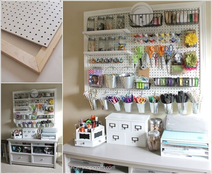 Best ideas about Craft Room Organizational Ideas
. Save or Pin 13 Clever Craft Room Organization Ideas for DIYers Now.