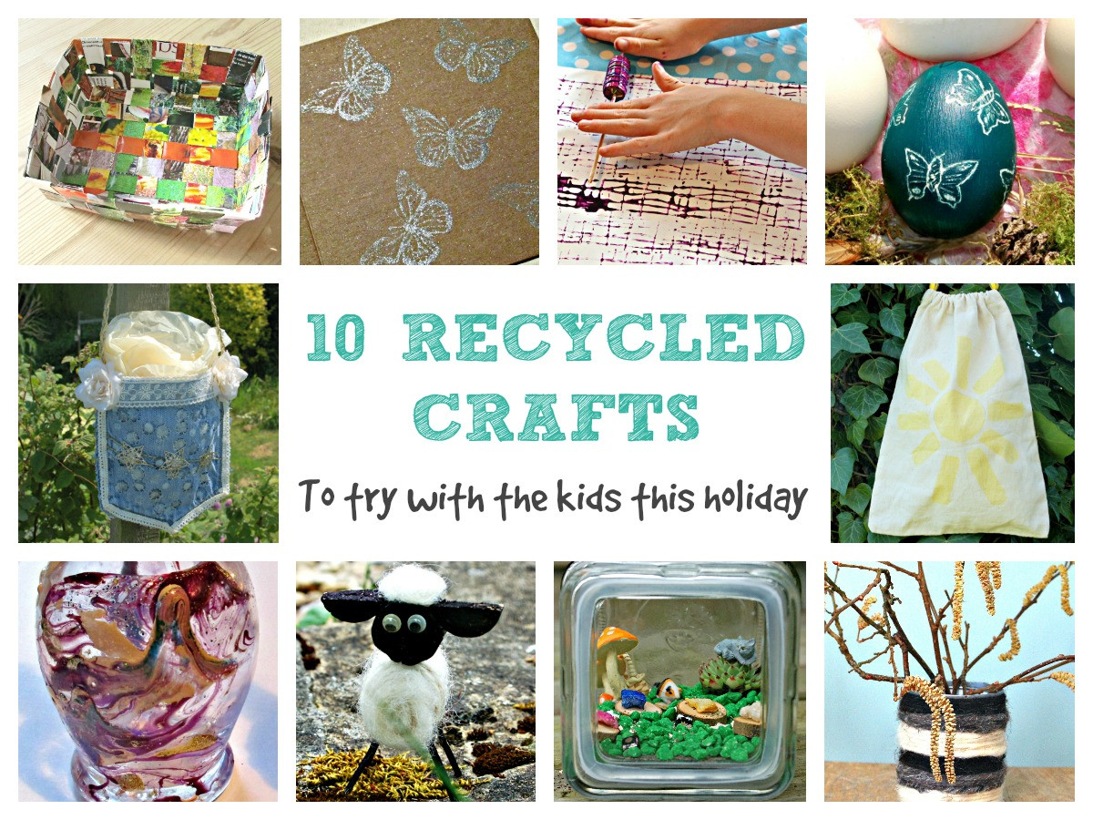 Best ideas about Crafting With Kids
. Save or Pin 10 Recycled Crafts to Try with the Kids this holiday Now.