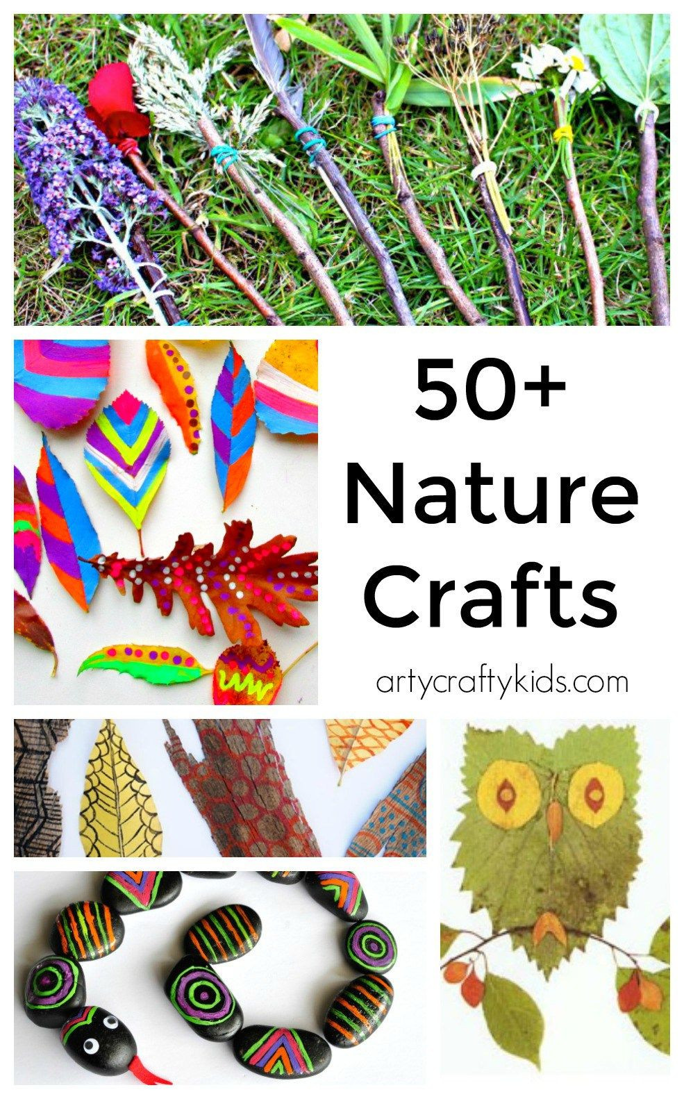 Best ideas about Crafting With Kids
. Save or Pin 50 Nature Crafts for Kids Exploring Nature Now.