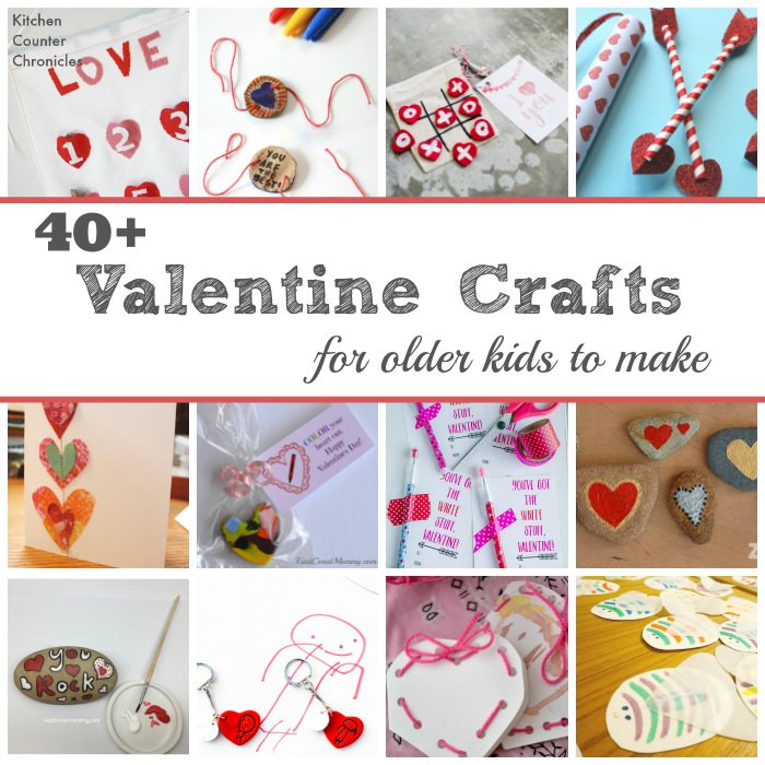 Best ideas about Crafts For Older Kids
. Save or Pin Epic 40 Valentine Day Crafts for Older Kids to Make Now.