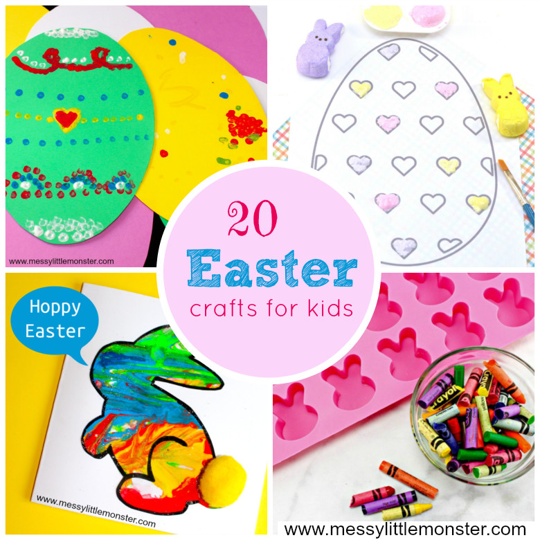 Best ideas about Crafts For Older Kids
. Save or Pin 20 Easter Crafts and Activities Messy Little Monster Now.