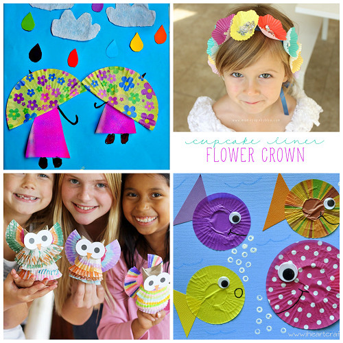 Best ideas about Creative Art For Toddlers
. Save or Pin Creative Cupcake Liner Crafts for Kids to Make Crafty Now.