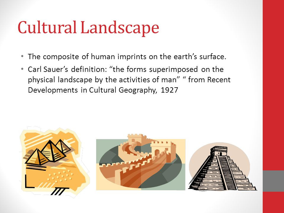 cultural landscape human geography