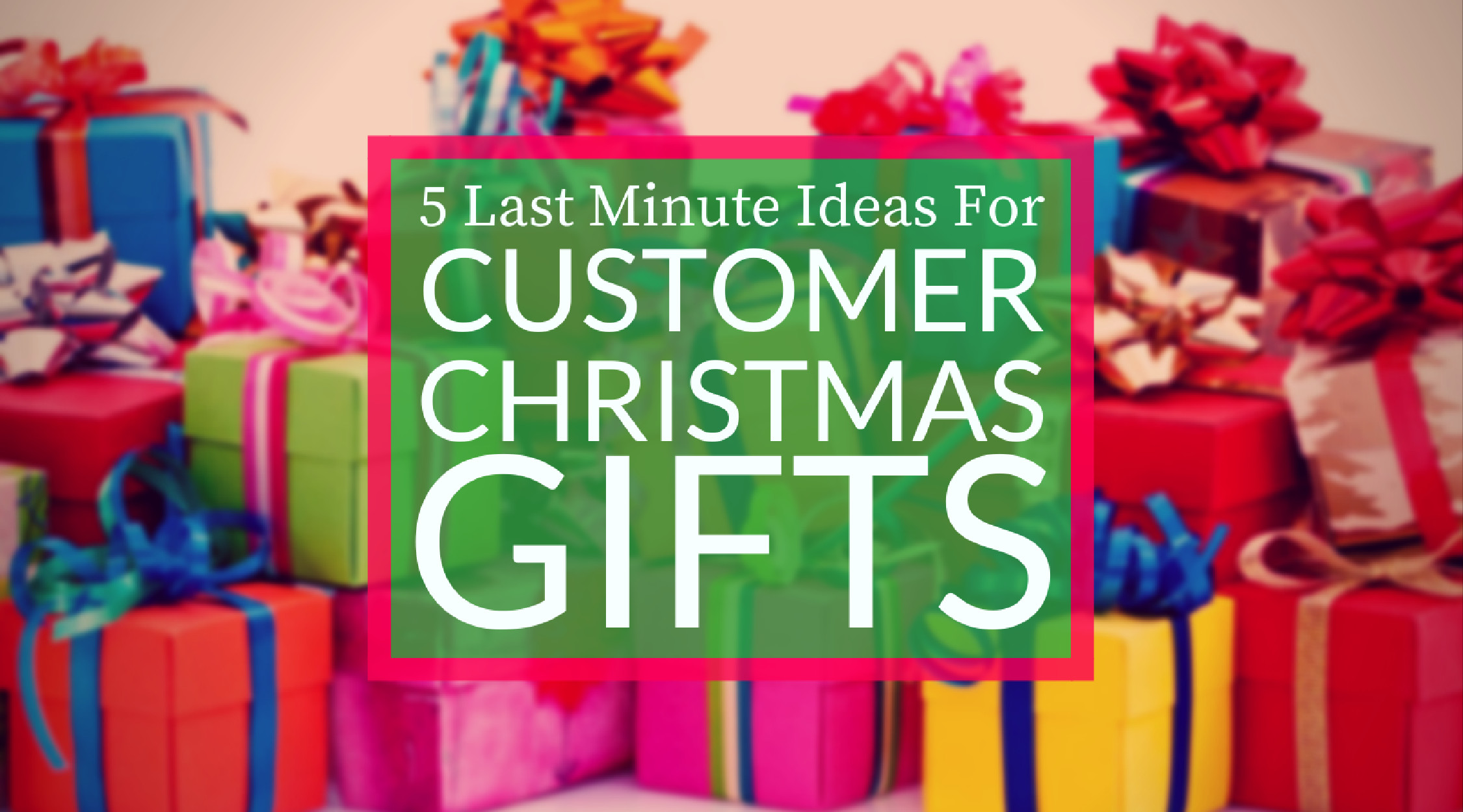 Best ideas about Customer Christmas Gift Ideas
. Save or Pin Customer Gifts for Christmas 5 Last Minute Ideas Now.