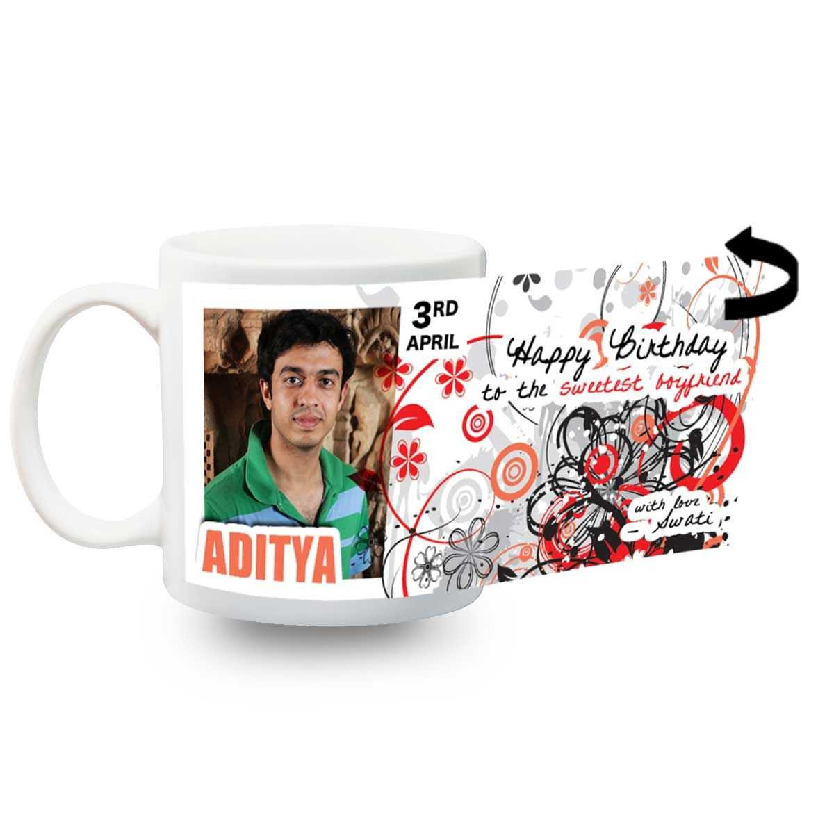 Best ideas about Customized Birthday Gifts
. Save or Pin Sweetest Boyfriend Personalized Mug Now.