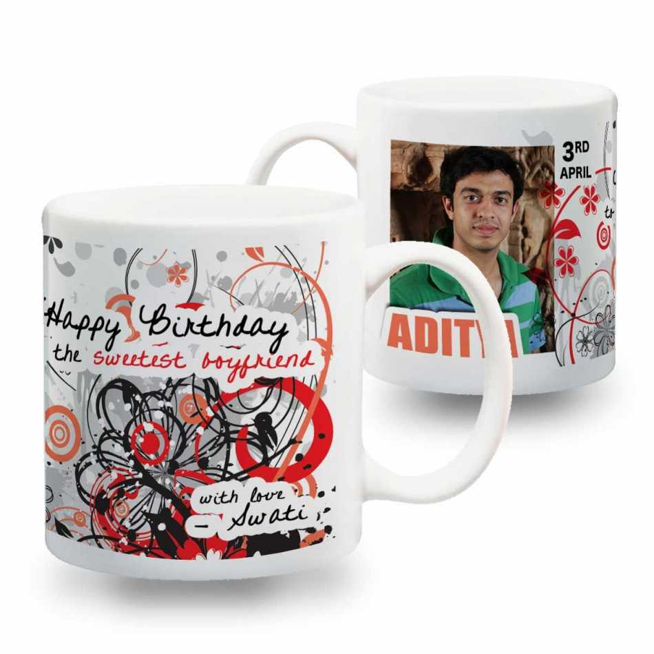 Best ideas about Customized Birthday Gifts
. Save or Pin Sweetest Boyfriend Personalized Mug Now.