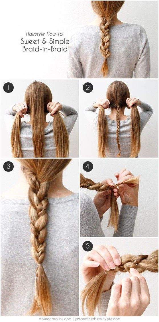 Best ideas about Cute And Easy Hairstyles
. Save or Pin 20 Cute and Easy Braided Hairstyle Tutorials Now.